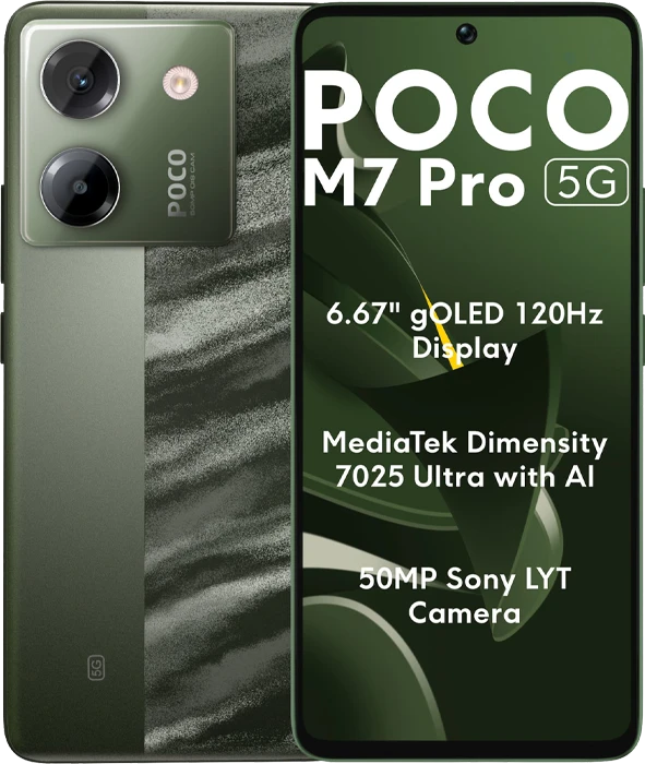 گوشی موبایل 512 گیگابایت Xiaomi مدل Poco M7 Pro 5G