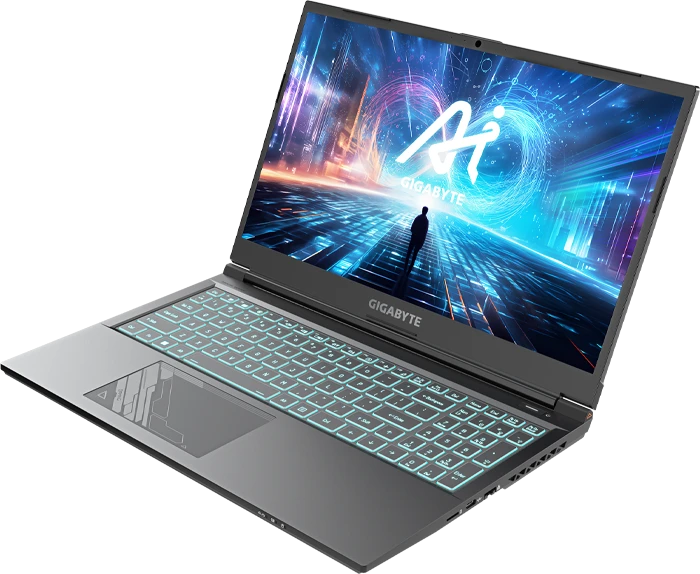 لپ تاپ گیمینگ 15.6 اینچ GIGABYTE مدل G5 KF5 (Core i5-13500H-16GB-512GB SSD-RTX4060-FHD-Backlit)