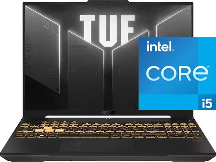 لپ تاپ گیمینگ 17.3 اینچ ASUS مدل TUF Gaming F17 FX707ZC4-HX036 (i5 12500H-16GB-1TB SSD-RTX 3050-FHD-Backlight)
