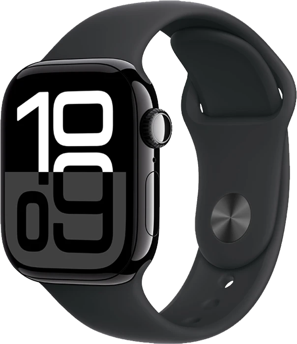ساعت هوشمند Apple Watch سری 10 مدل Jet BlacK Al Black SB 42MM