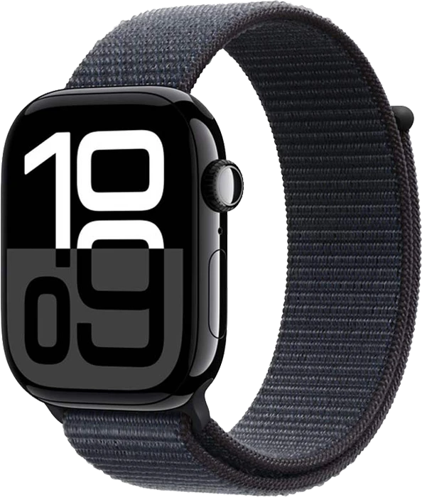 ساعت هوشمند Apple Watch سری 10 مدل Jet BlacK Al Ink SL 42MM
