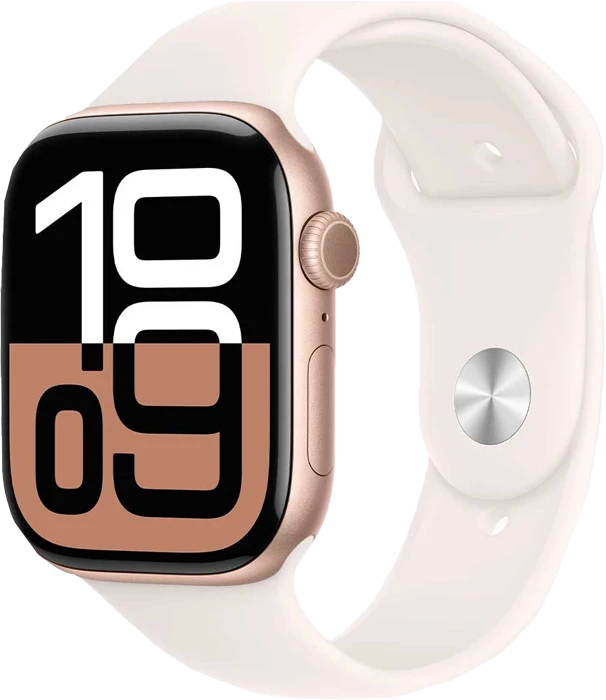 ساعت هوشمند Apple Watch سری 10 مدل Rose Gold Al LB SB 46MM