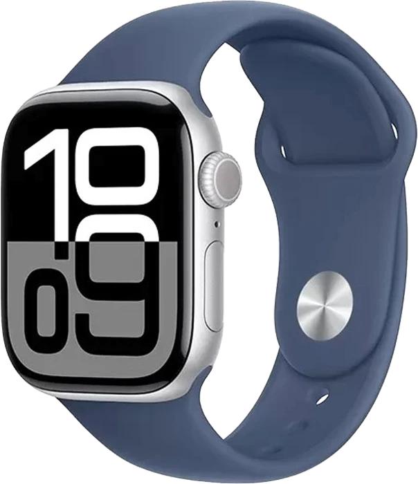ساعت هوشمند Apple Watch سری 10 مدل Silver AL Denim SB 46MM
