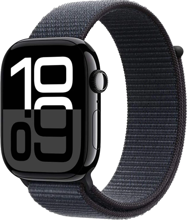 ساعت هوشمند Apple Watch سری 10 مدل Jet BlacK Al Ink SL 46MM