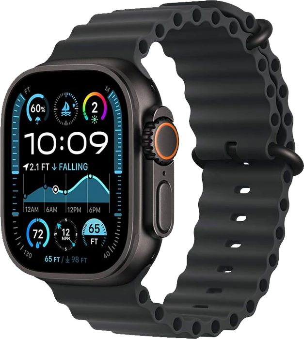 ساعت هوشمند Apple Watch سری Ultra 2 مدل Black Ti Black Ocean Band 49MM