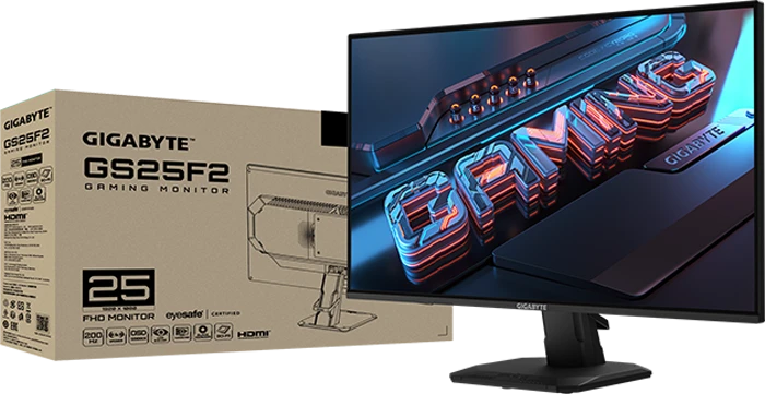 مانیتور گیمینگ 25 اینچ Gigabyte مدل GS25F2