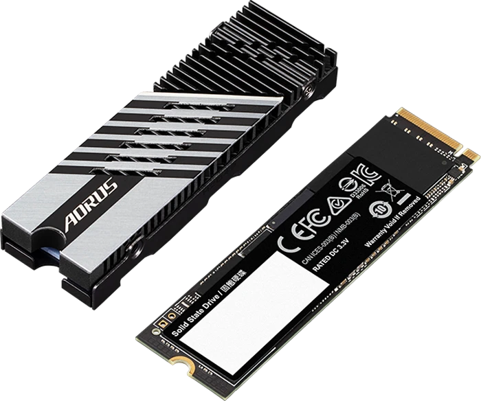 حافظه SSD اینترنال 2 ترابایت Gigabyte مدل AORUS Gen4 7300