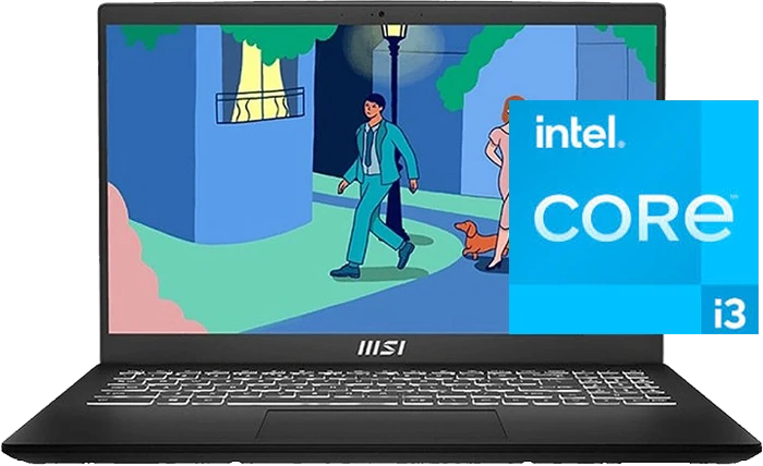 لپ تاپ 15.6 اینچ MSI مدل Modern 15 B13M-1082XML (i3-1315U-8GB-512GB SSD-FHD-Backlit)