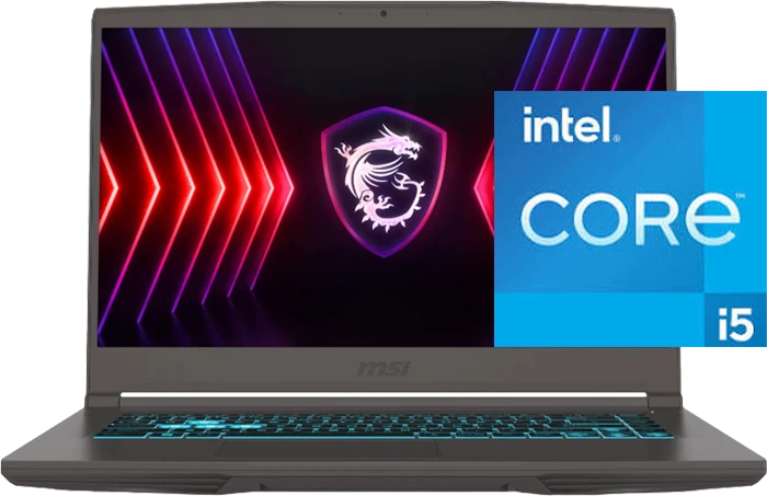 لپ تاپ گیمینگ 15.6 اینچ MSI مدل Thin 15 B13UCX (i5-13420H-16GB-512GB SSD-RTX2050-FHD-Bag)