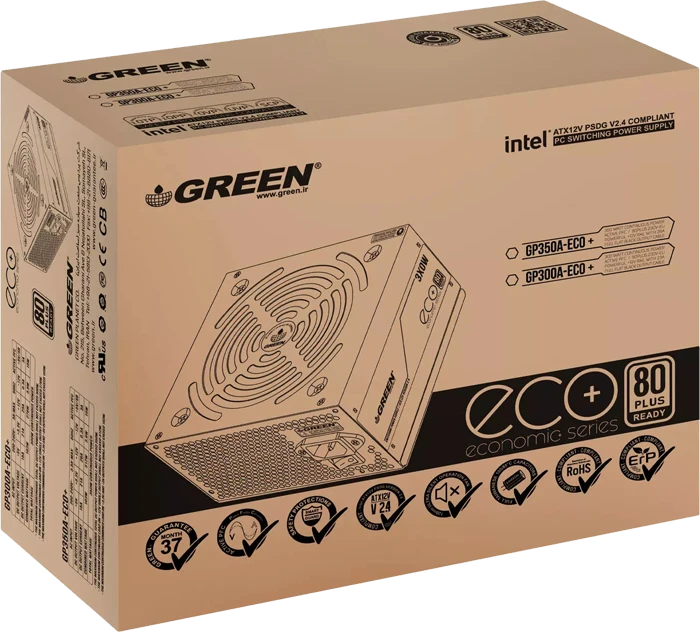 پاور 300 وات Green مدل GP300A-ECO Plus