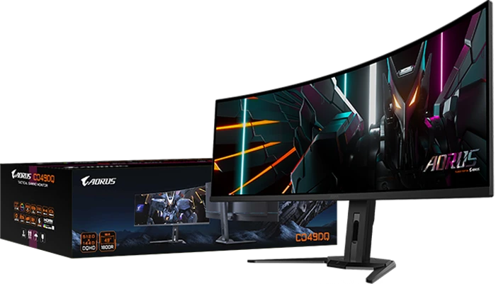 مانیتور گیمینگ 49 اینچ Gigabyte مدل AORUS CO49DQ