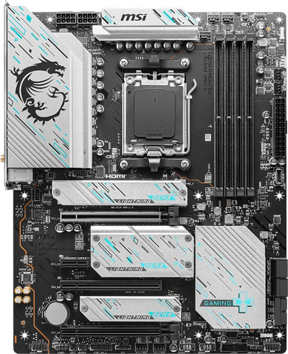 کالا MSI مدل X670E GAMING PLUS WIFI Green MB