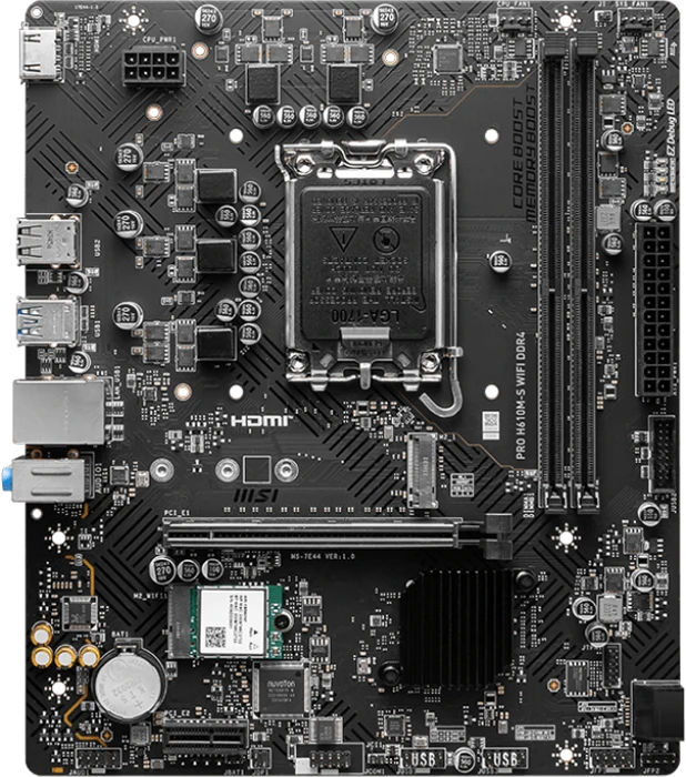 کالا MSI مدل PRO H610M-S WIFI DDR4 ASLI MB