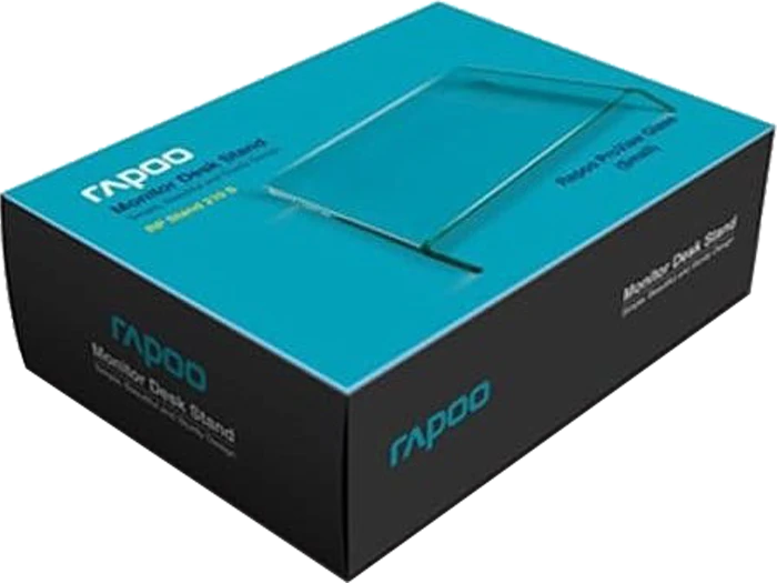 پایه مانیتور شیشه ای RAPOO مدل 210 سایز SMALL