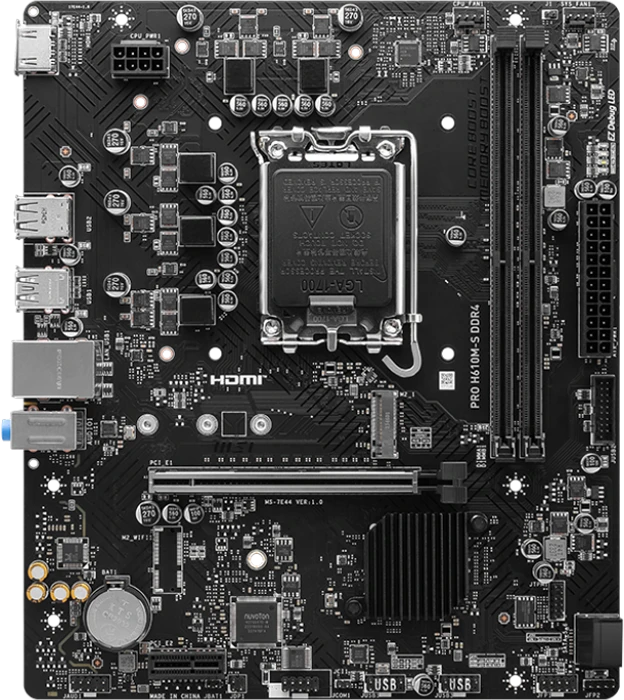 مادربرد MSI مدل PRO H610M-S DDR4