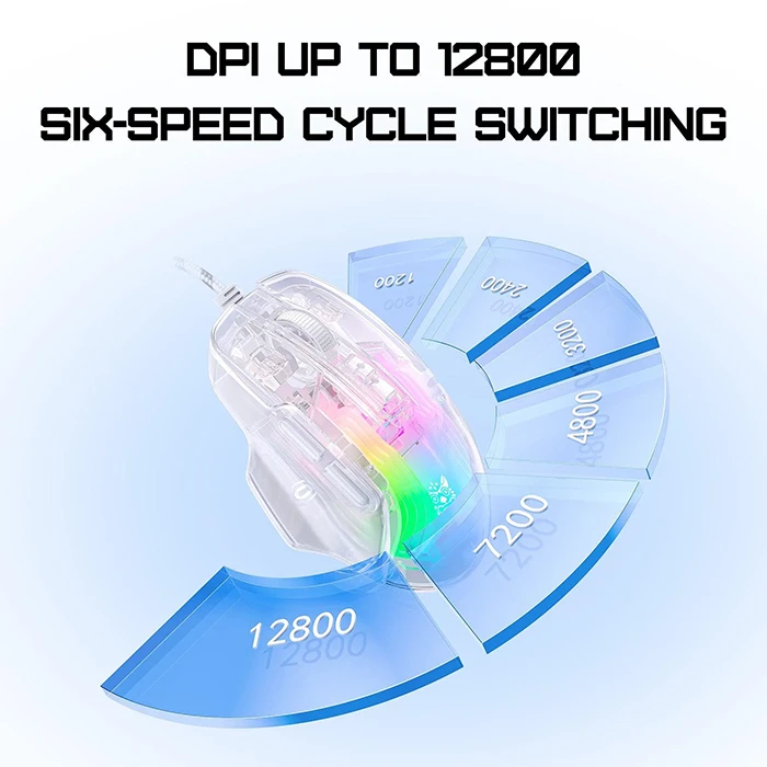 موس سیمی گیمینگ ONIKUMA مدل CW923 RGB