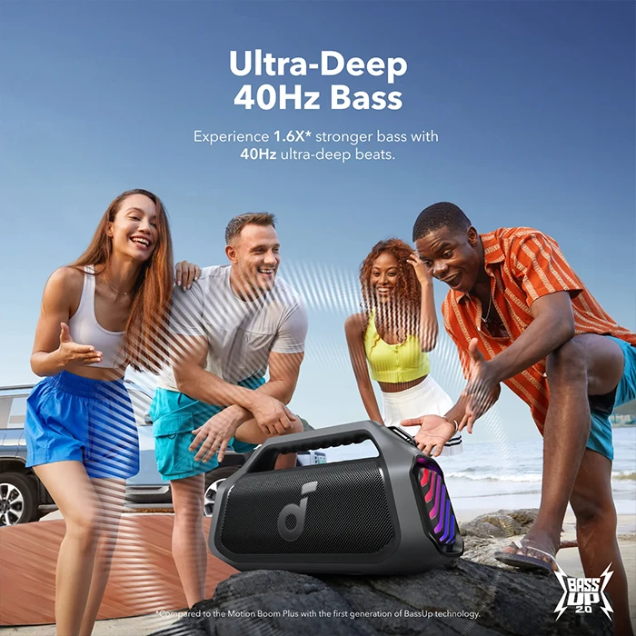 اسپیکر قابل حمل ANKER مدل SOUNDCORE BOOM 2 PLUS