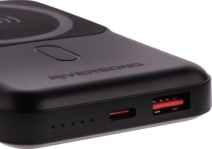 پاور بانک 10000 میلی‌آمپر ساعت Riversong مدل MagSpeed 10 PRO PB15
