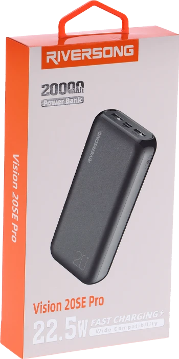 پاور بانک 20000 میلی‌آمپر ساعت Riversong مدل Vision 20SE Pro PB84