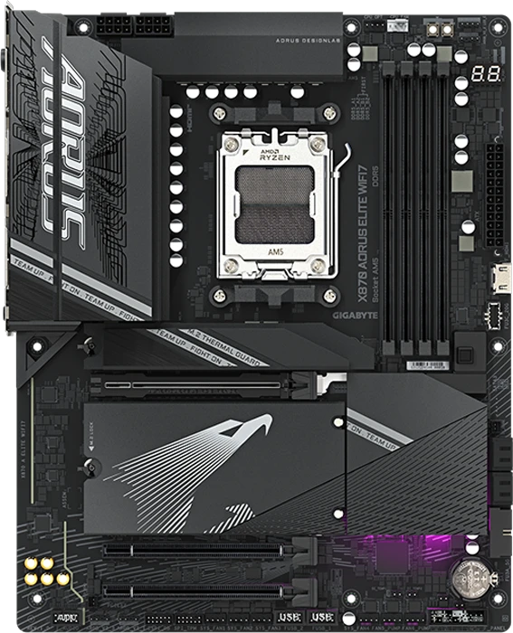 مادربرد Gigabyte مدل X870 AORUS ELITE WIFI7