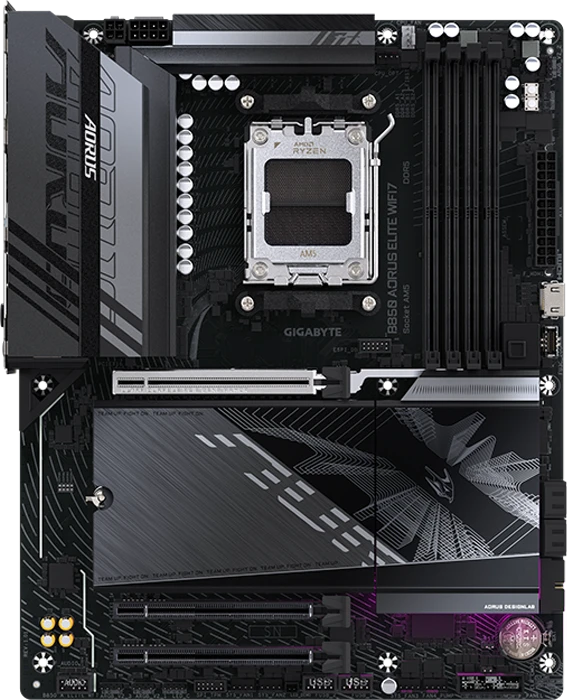 کالا Gigabyte مدل B850 AORUS ELITE WIFI7 D5 AVAJANG MB
