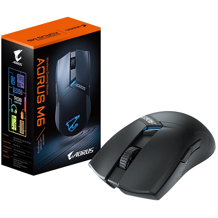 موس بی سیم گیمینگ Gigabyte مدل AORUS M6