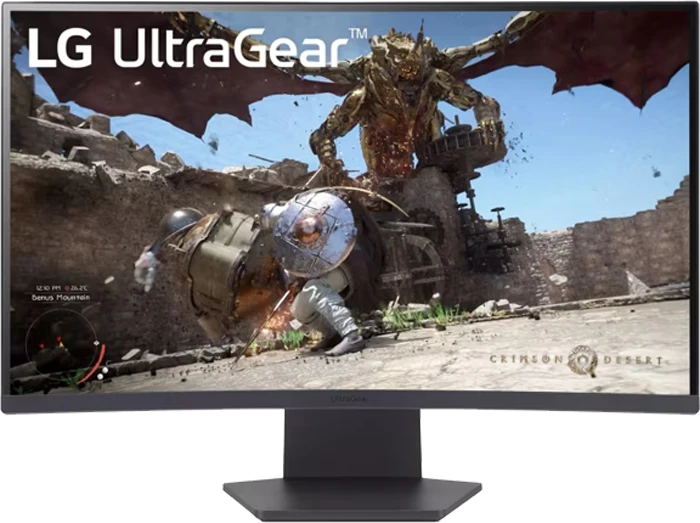 مانیتور گیمینگ 32 اینچ LG مدل UltraGear 32GS60QC-B