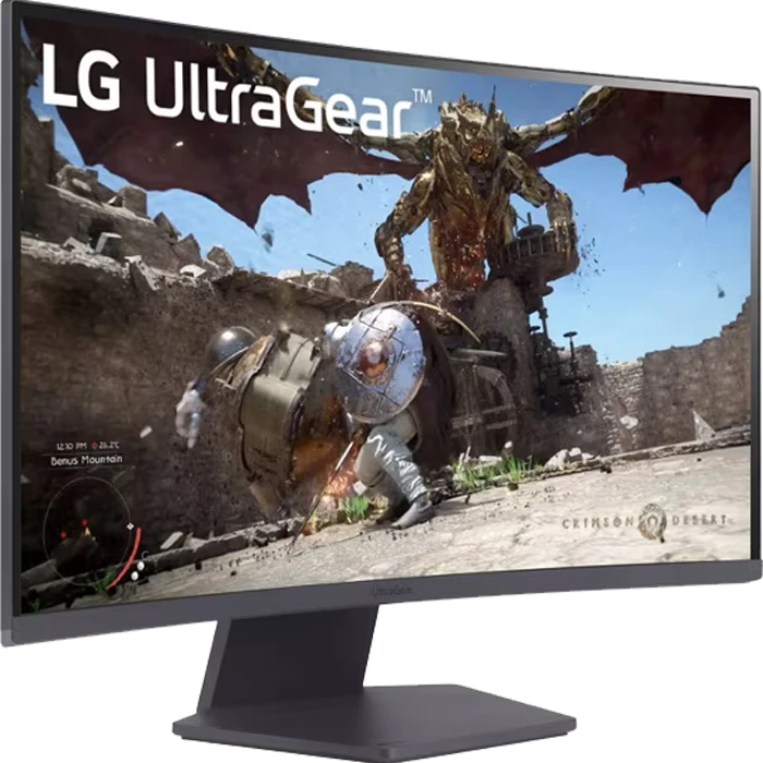 مانیتور گیمینگ 32 اینچ LG مدل UltraGear 32GS60QC-B