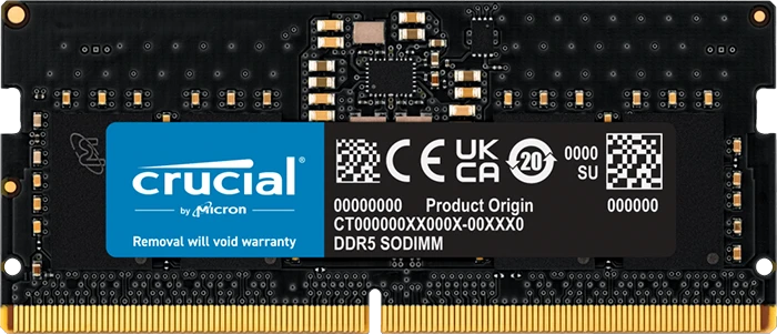 رم لپ تاپ 8 گیگابایت Crucial مدل CT8G56C46S5 DDR5 5600MHz CL46