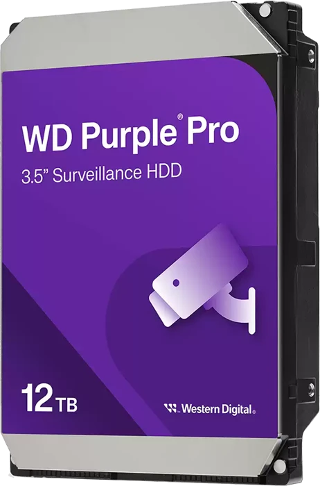 هارد اینترنال 12 ترابایت WD مدل Purple Pro Surveillance WD122PURP