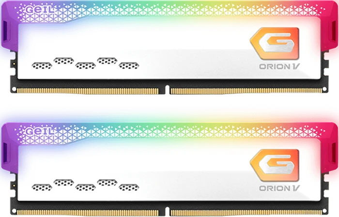 رم کامپیوتر 32 گیگابایت (16GB*2) Geil مدل ORION V RGB DDR5 6000MHz