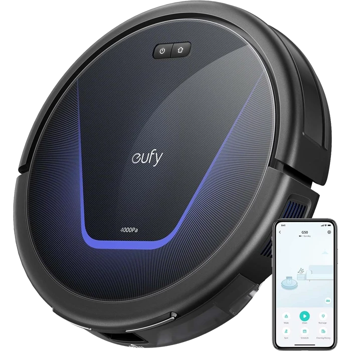 جاروبرقی رباتیک Eufy مدل G50 HYBRID ROBAT VACUUM CLEANER