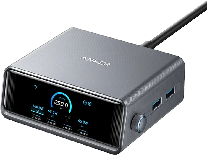هاب شارژ 6 پورت Anker مدل PRIME CHARGING STATION A2345