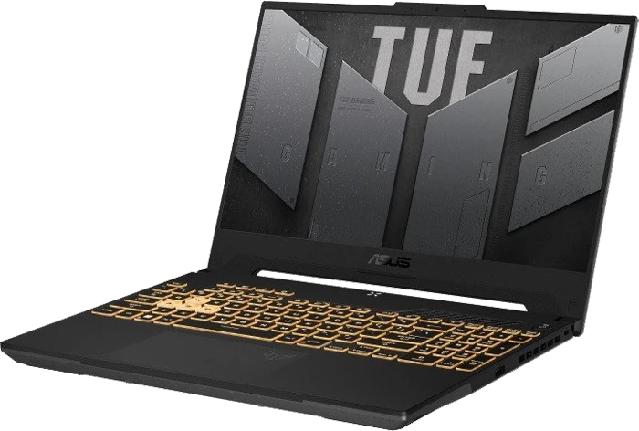 لپ تاپ گیمینگ ۱۵.۶ اینچ Asus مدل TUF GAMING A15 FA506NF-HN015 (Ryzen 5 7535HS-16GB-512GB SSD-RTX 2050-FHD-RGB Backlit)