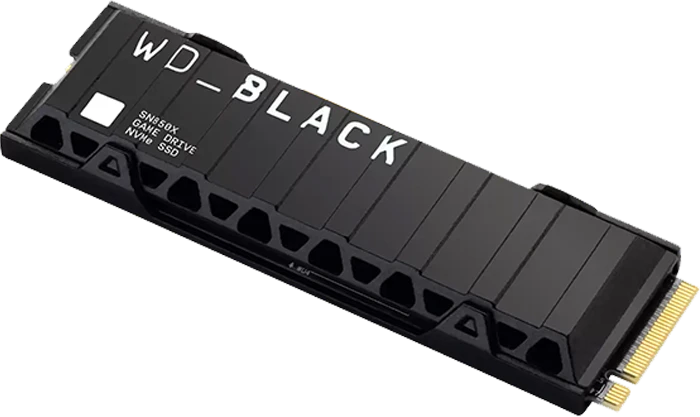 حافظه SSD اینترنال 1 ترابایت WD مدل BLACK SN850X WDS100T2XHE به همراه هیت سینک