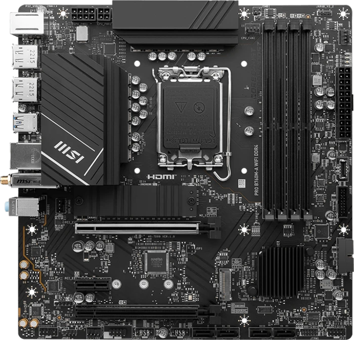 کالا MSI مدل PRO B760M-A WIFI DDR4 ASLI MB