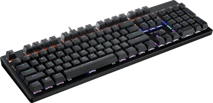 کیبورد سیمی مکانیکال گیمینگ Rapoo مدل V510C با سوییچ آبی