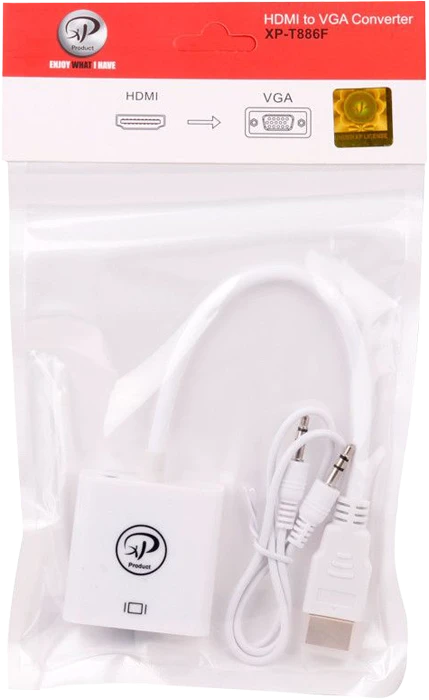 تبدیل HDMI به VGA اکس پی پروداکت مدل XP-T886R
