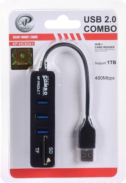 هاب 3 پورت XP Product مدل XP-HC834R