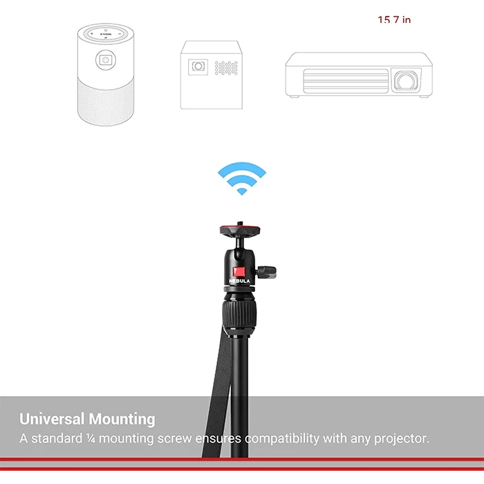 پایه نگهدارنده پروژکتور Anker مدل Adjustable Tripod for Capsule D0711111