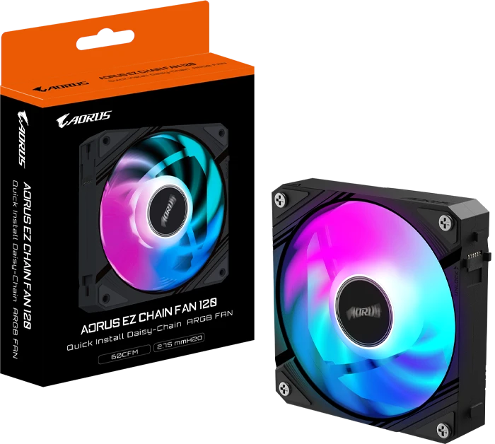 فن کیس Gigabyte مدل AORUS EZ CHAIN FAN 120