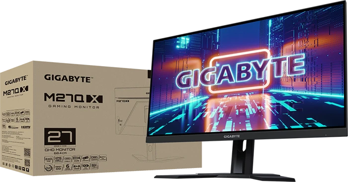 مانیتور گیمینگ 27 اینچ Gigabyte مدل M27Q X (نسخه 1.0)