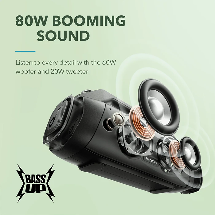 اسپیکر قابل حمل ANKER مدل Soundcore Motion Boom Plus A3129
