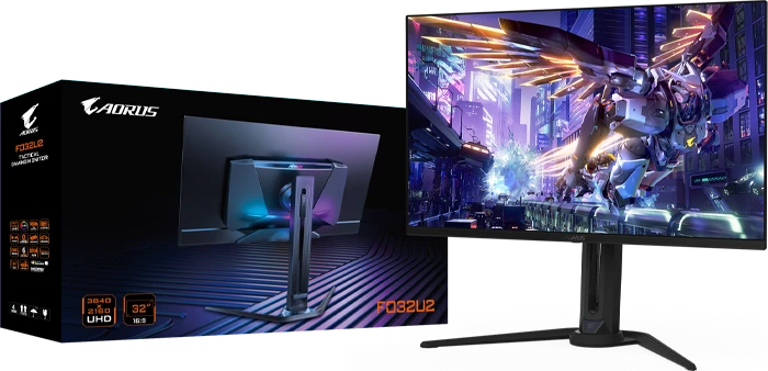 مانیتور گیمینگ 32 اینچ Gigabyte مدل AORUS FO32U2