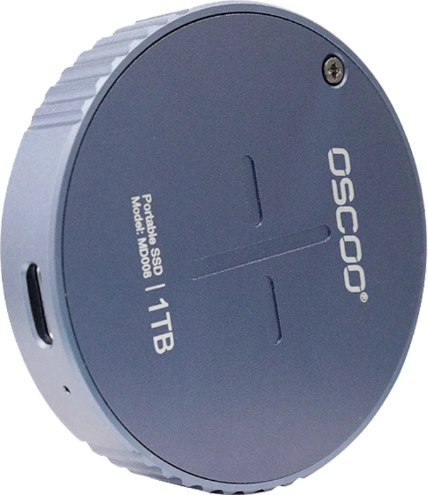 حافظه SSD اکسترنال 1 ترابایت Oscoo مدل MD008 ظرفیت با پورت تایپ سی مغناطیسی
