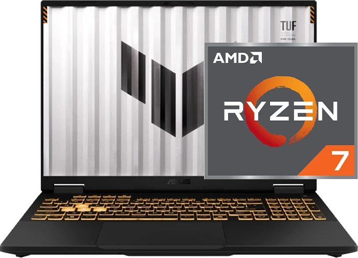 لپ تاپ گیمینگ ۱۶ اینچ Asus مدل TUF GAMING A16 FA608UH-RV013 (Ryzen 7 260-16GB-1TB SSD-RTX 5050-WUXGA-RGB Backlit)