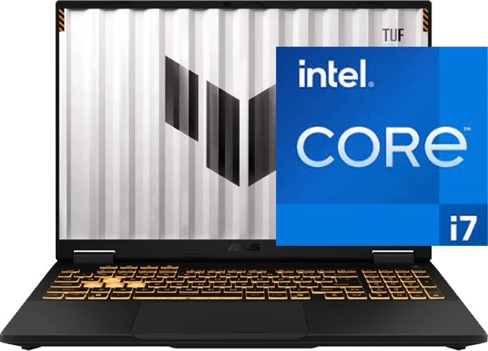 لپ تاپ گیمینگ ۱۶ اینچ Asus مدل TUF GAMING F16 FX608JMR-RV024 (Core i7 14650HX-16GB-1TB SSD-RTX 5060-WUXGA-RGB Backlit)