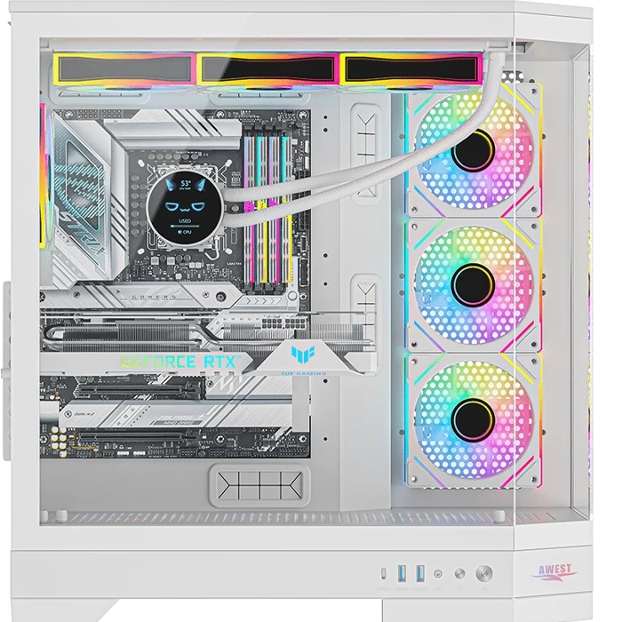 کیس گیمینگ Awest مدل GT-AQ1-MW