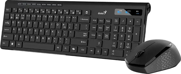 کیبورد و موس بی سیم Genius مدل SLIMSTAR 8230 AI