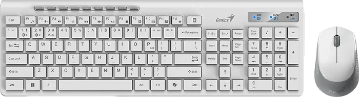 کیبورد و موس بی سیم Genius مدل SLIMSTAR 8230 AI
